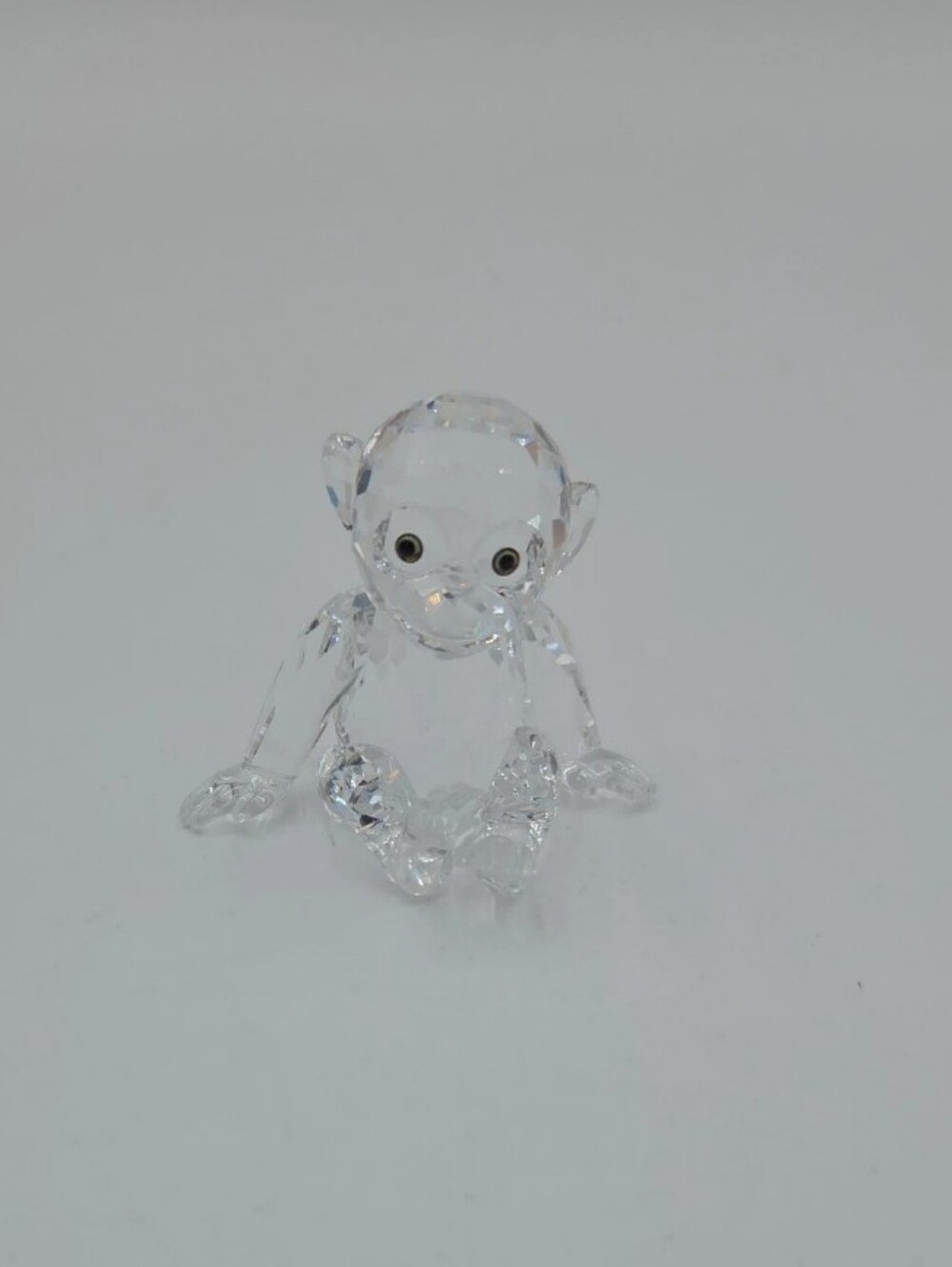 Swarovski Figurine 221625 Monkey Chimpanzee